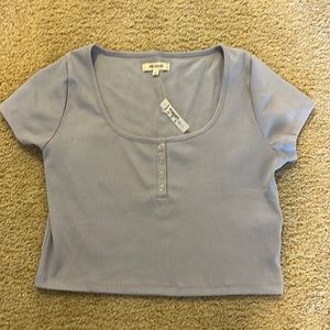 Madewell Cropped Henley